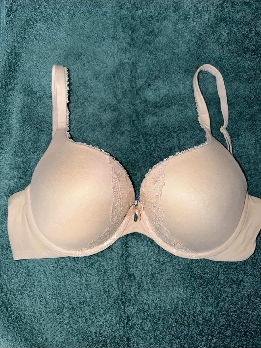 Victoria's Secret Fabulous Demi Bra 36007682 Tan 34DD